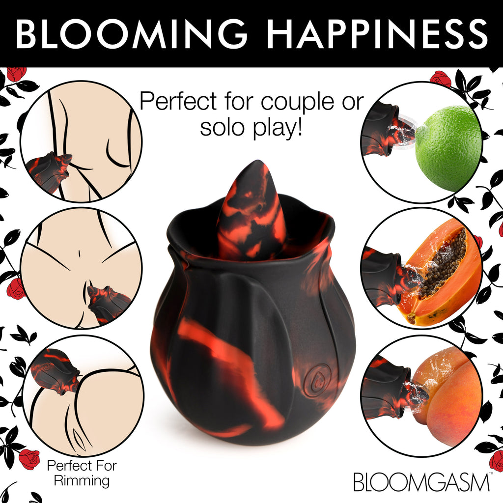 Bloomgasm Black Kiss Rimming Rose Black