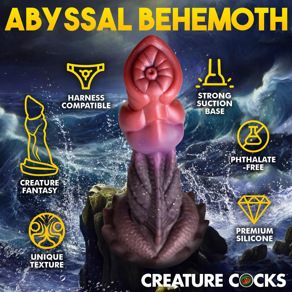 Creature Cocks Deep Diver Silicone Dildo Multi