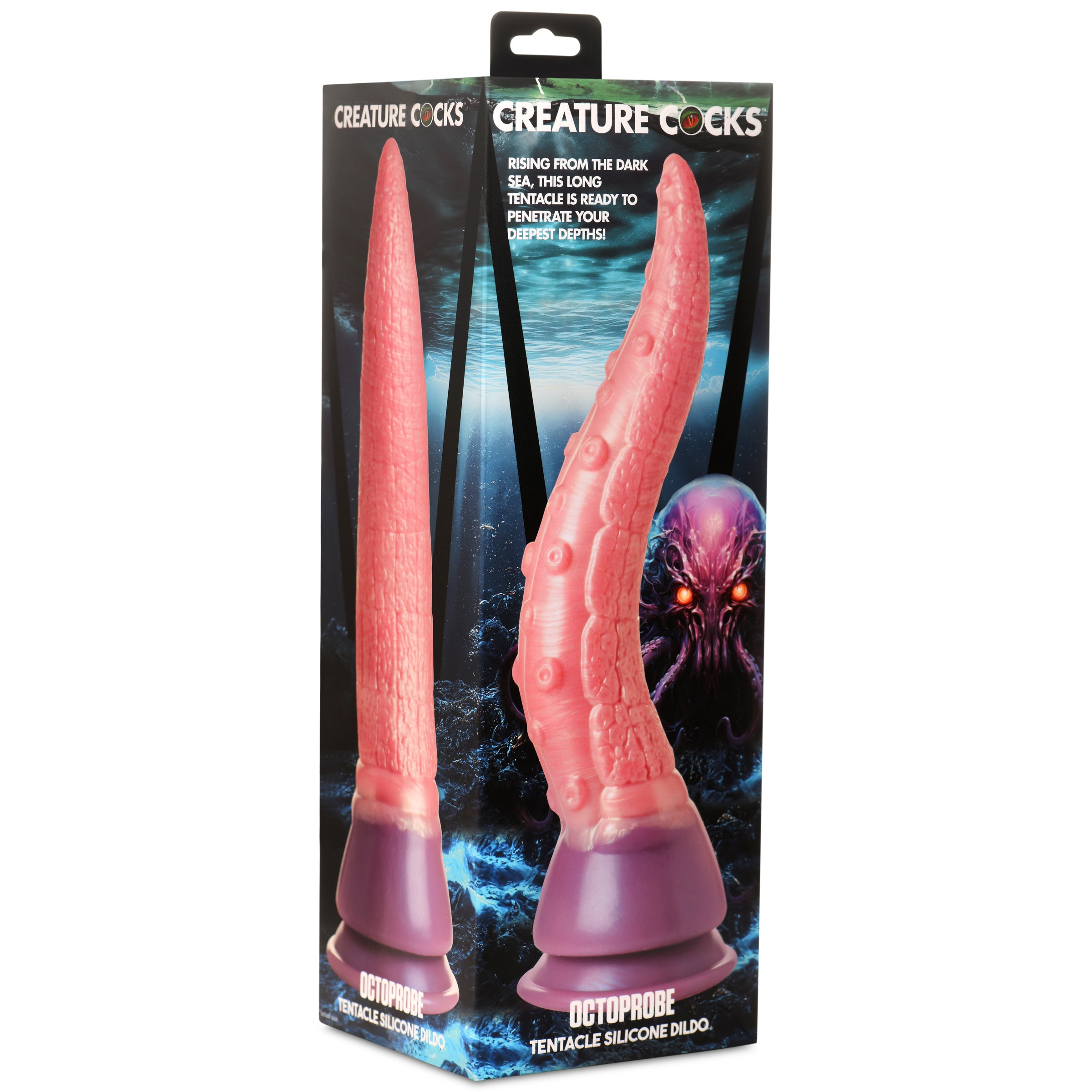 Creature Cocks Octoprobe Tentacle Silicone Dildo Multi