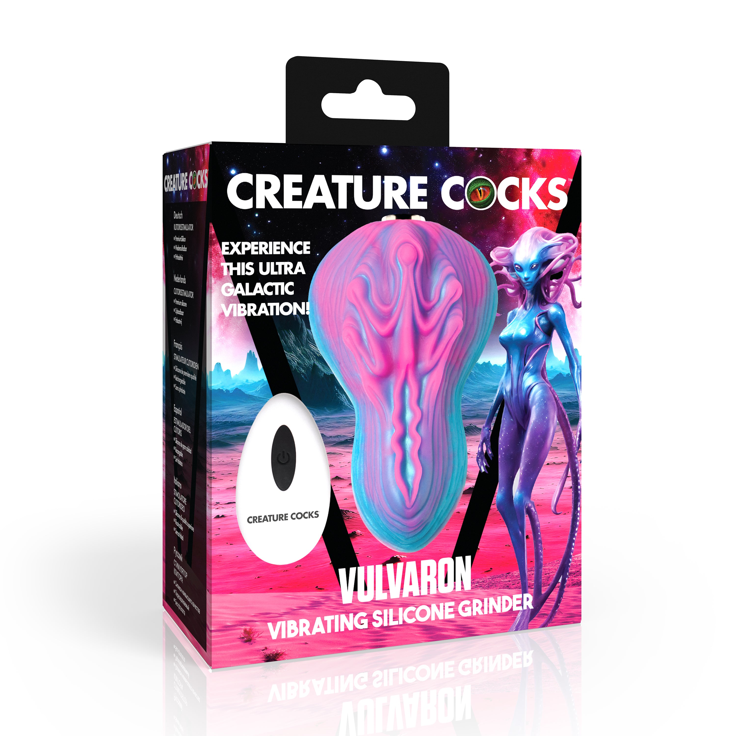 Creature Cocks Vulvaron Vibrating Silicone Grinder Multi