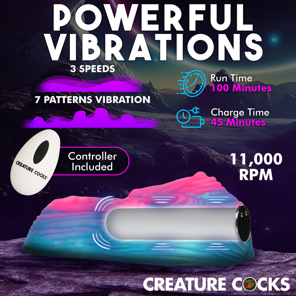 Creature Cocks Vulvaron Vibrating Silicone Grinder Multi