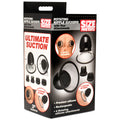 Size Matters 10X Rotating Nipple Suckers with 4 Attachments Black
