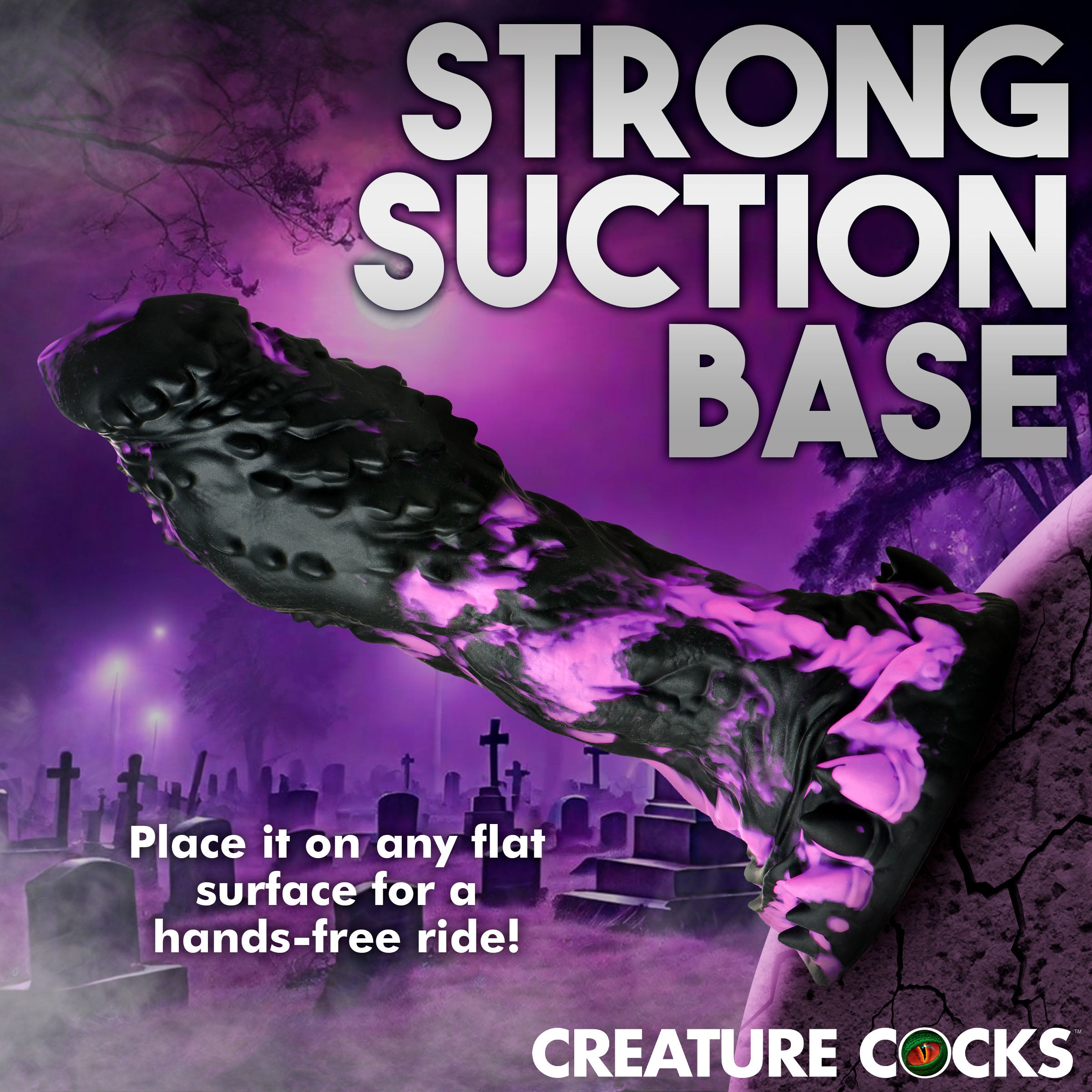 Creature Cocks Grim Silicone Dildo Multi