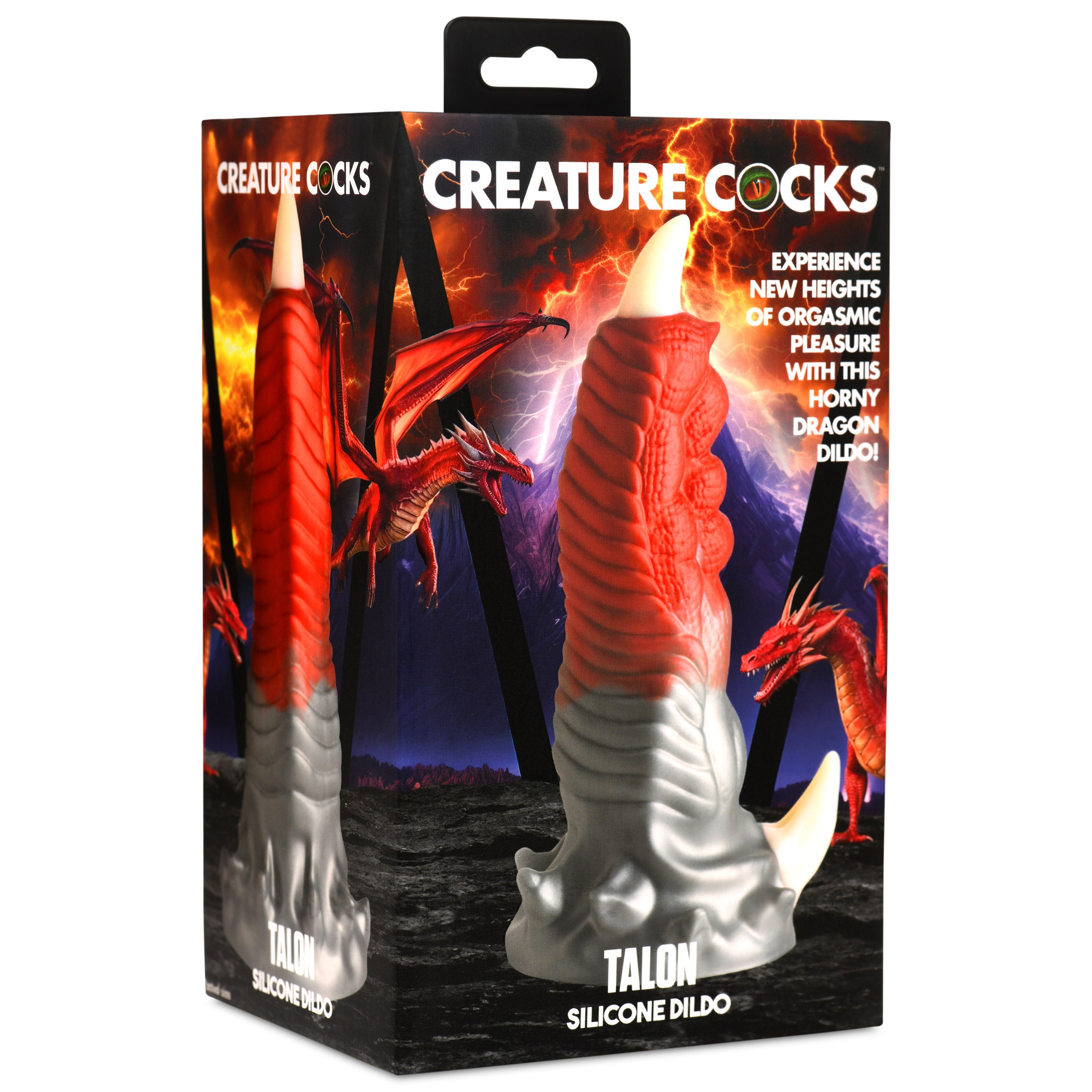 Creature Cocks Talon Silicone Dildo Red