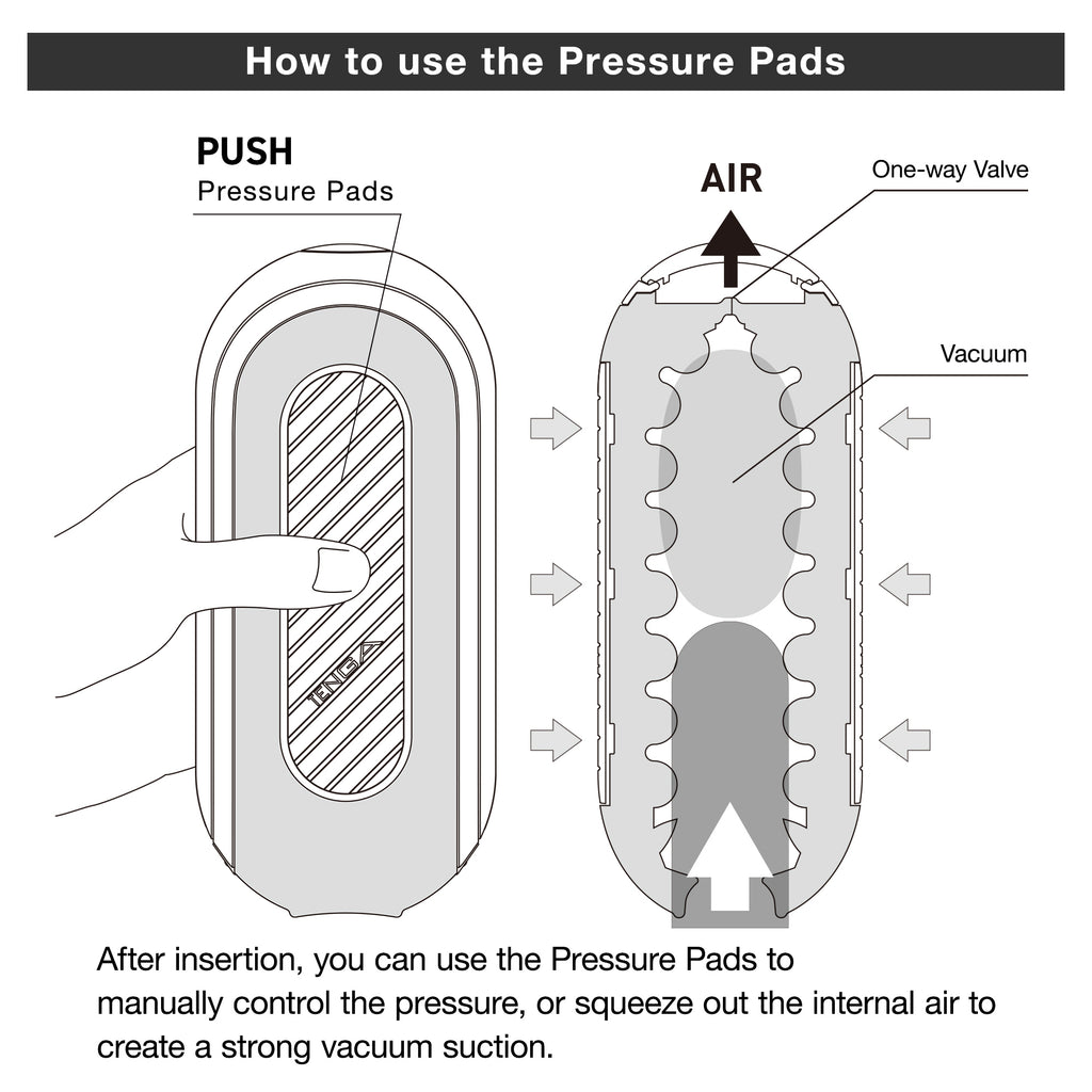 FLIP Series Flip Zero Gravity Vibrating - Black Black