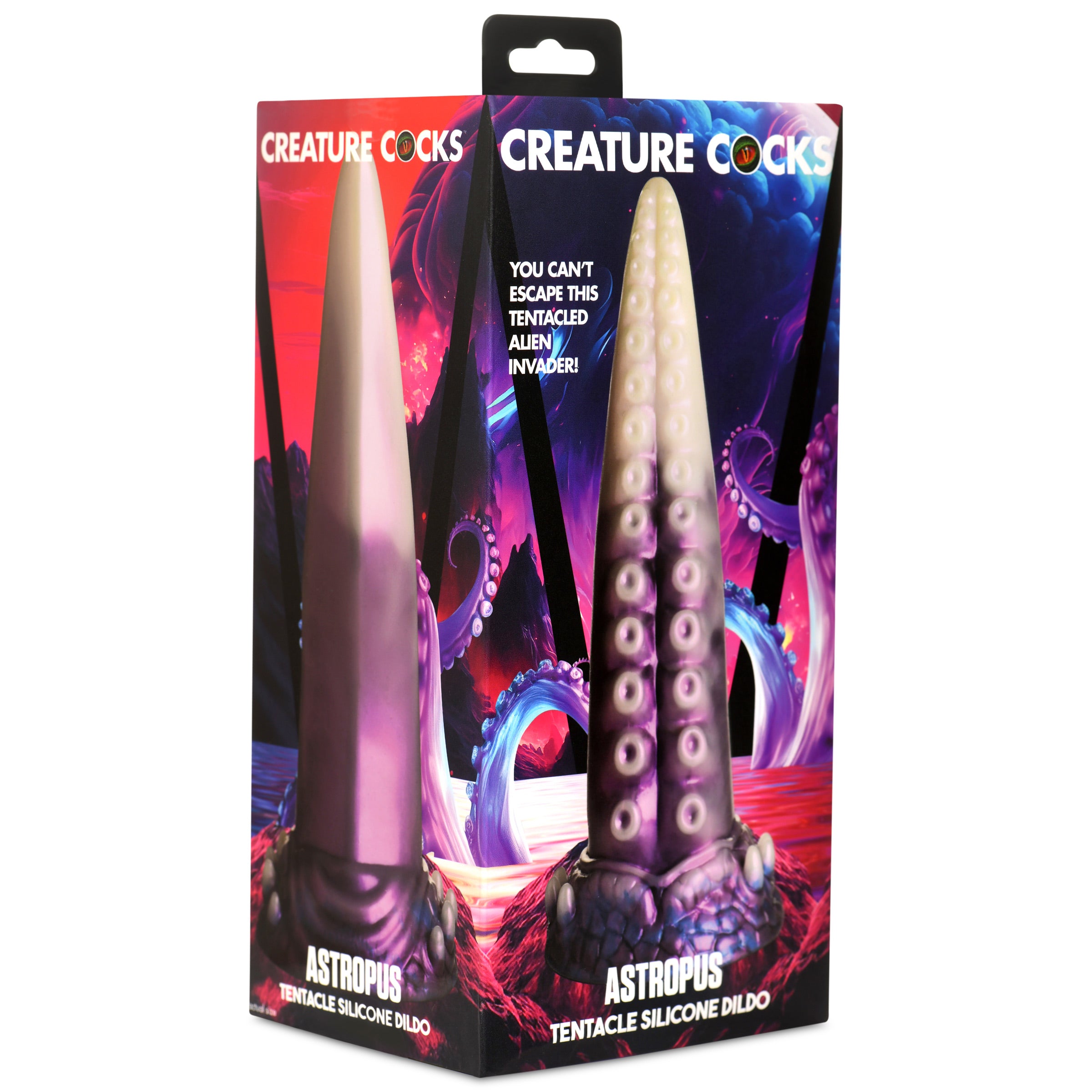 Creature Cocks Astropus Tentacle Silicone Dildo Multi