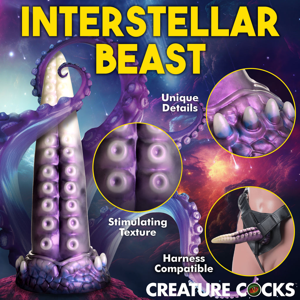 Creature Cocks Astropus Tentacle Silicone Dildo Multi