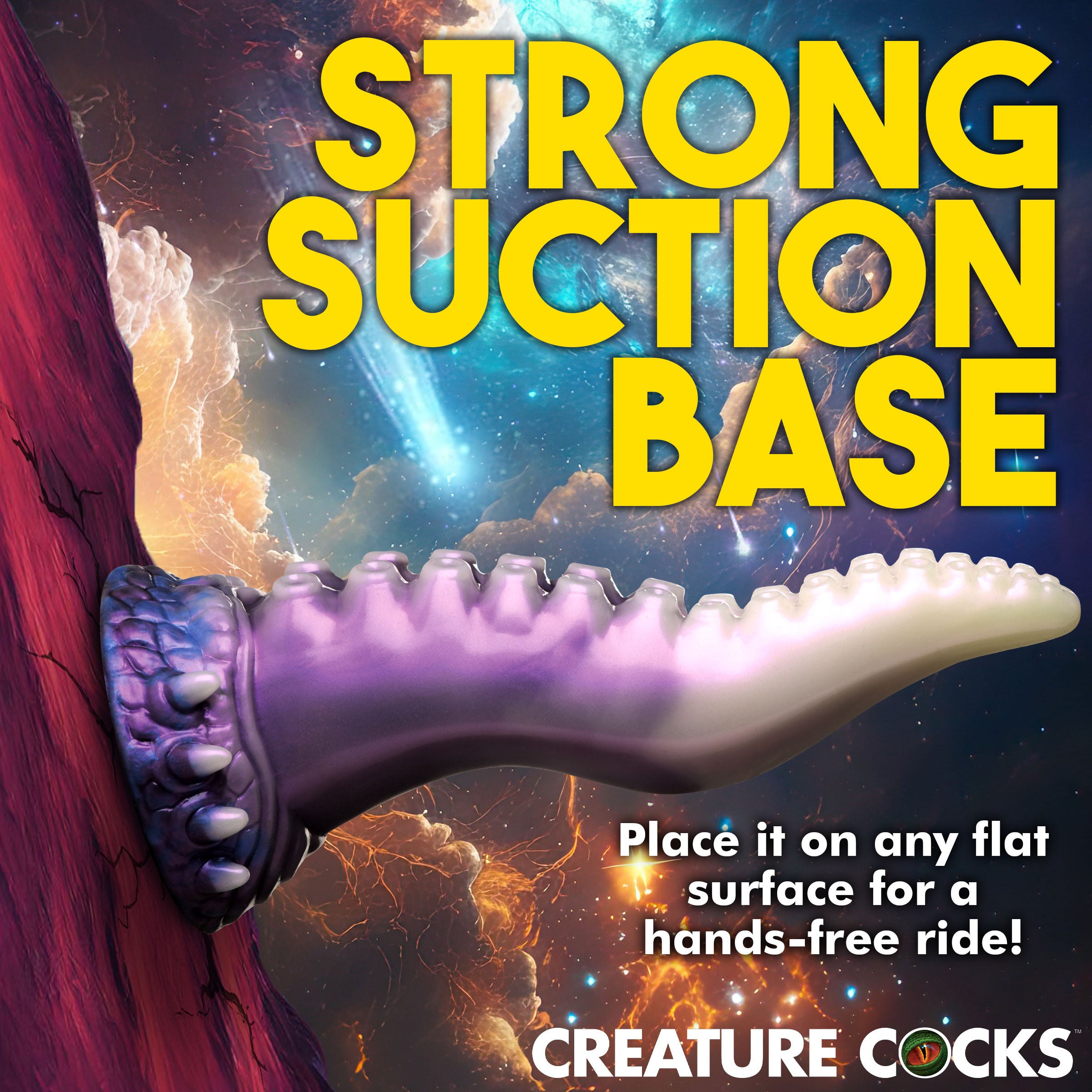 Creature Cocks Astropus Tentacle Silicone Dildo Multi