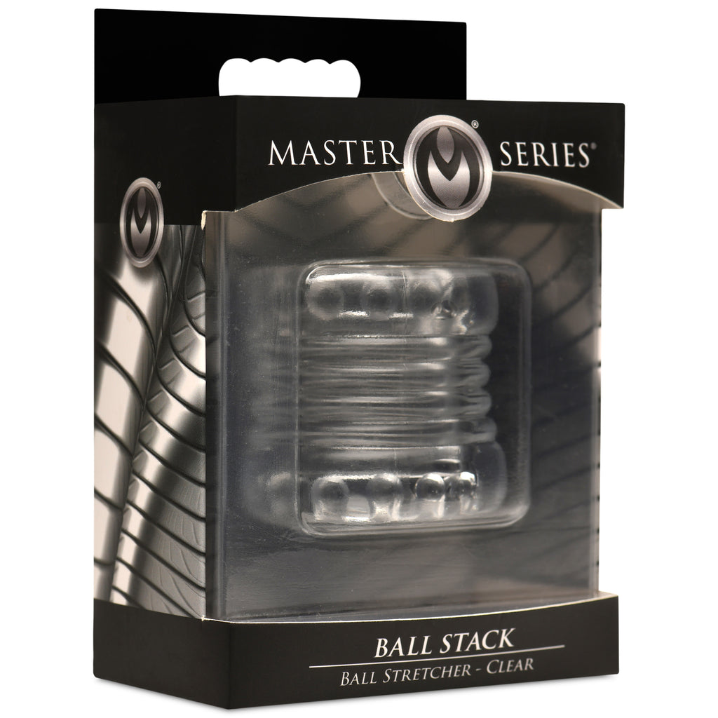 Master Series Ball Stack Ball Stretcher - Black Clear