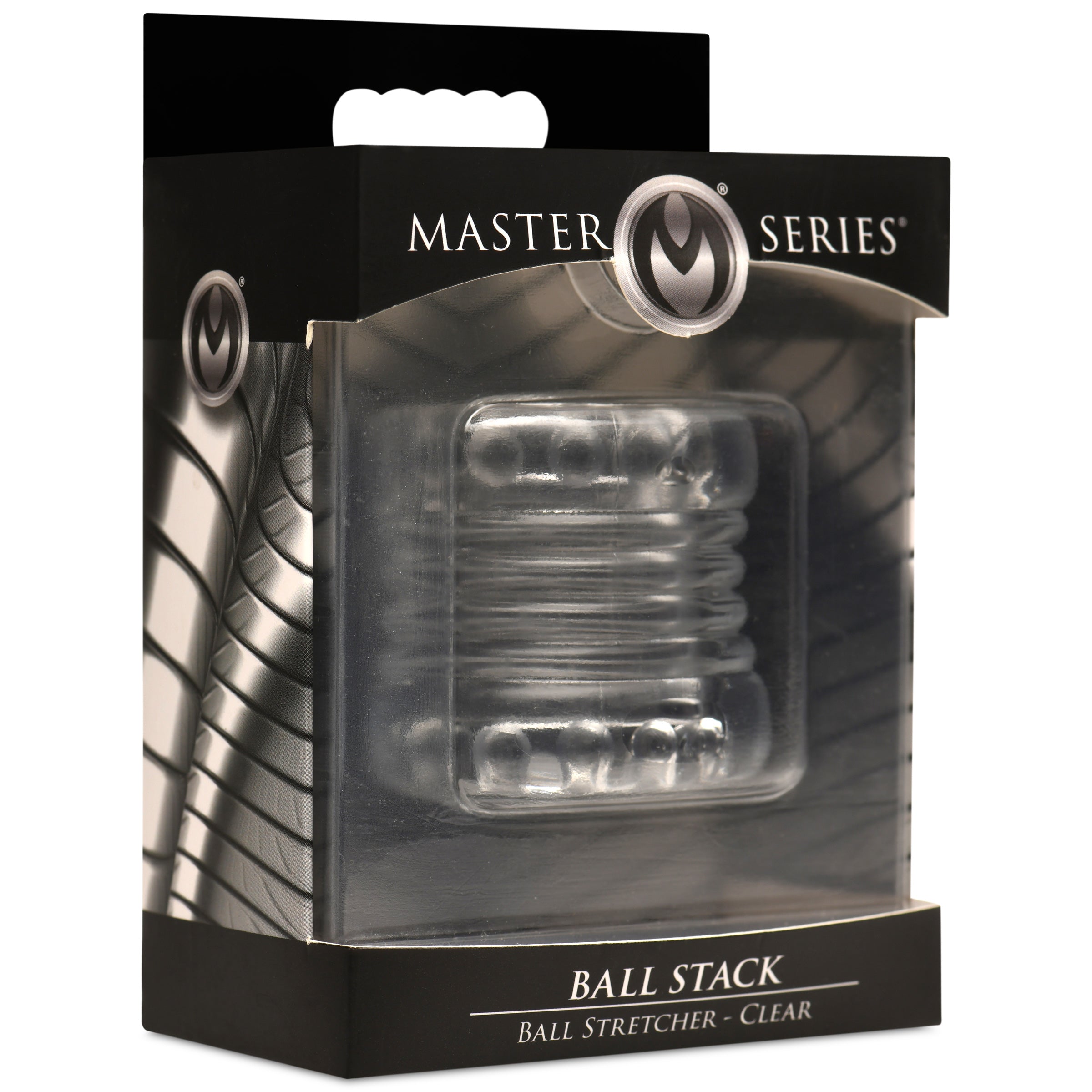 Master Series Ball Stack Ball Stretcher - Black Clear