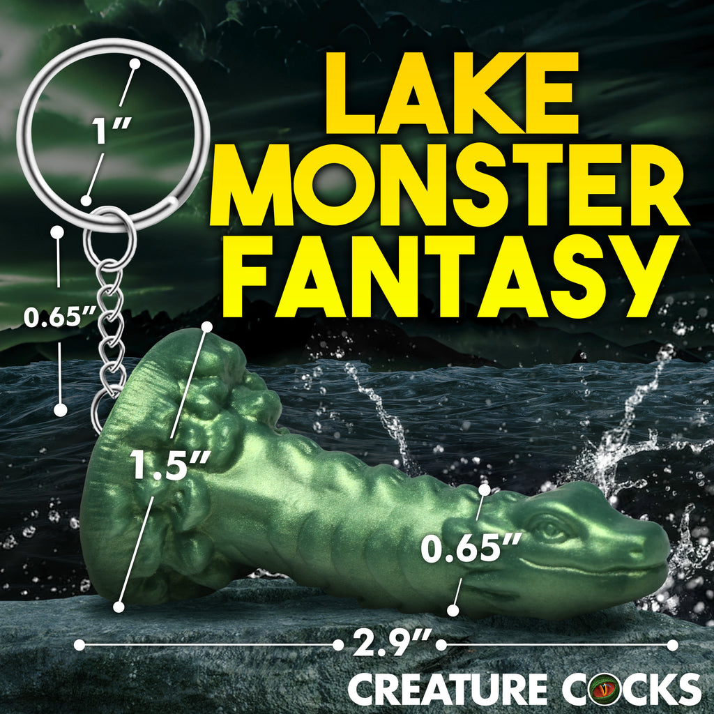 Creature Cocks Cockness Monster Mini Dildo Key Chain Green
