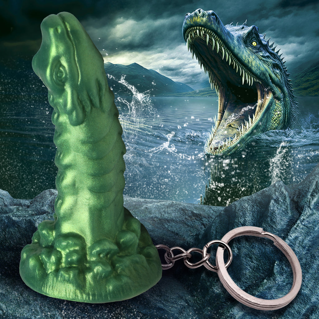 Creature Cocks Cockness Monster Mini Dildo Key Chain Green
