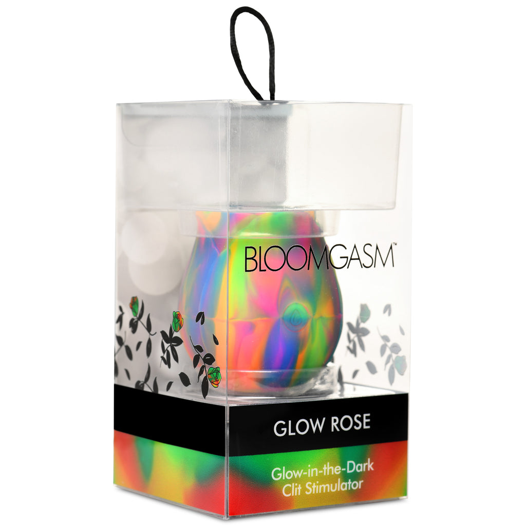 Bloomgasm Glow Rose Glow-in-the-Dark Clitoral Stimulator Multi