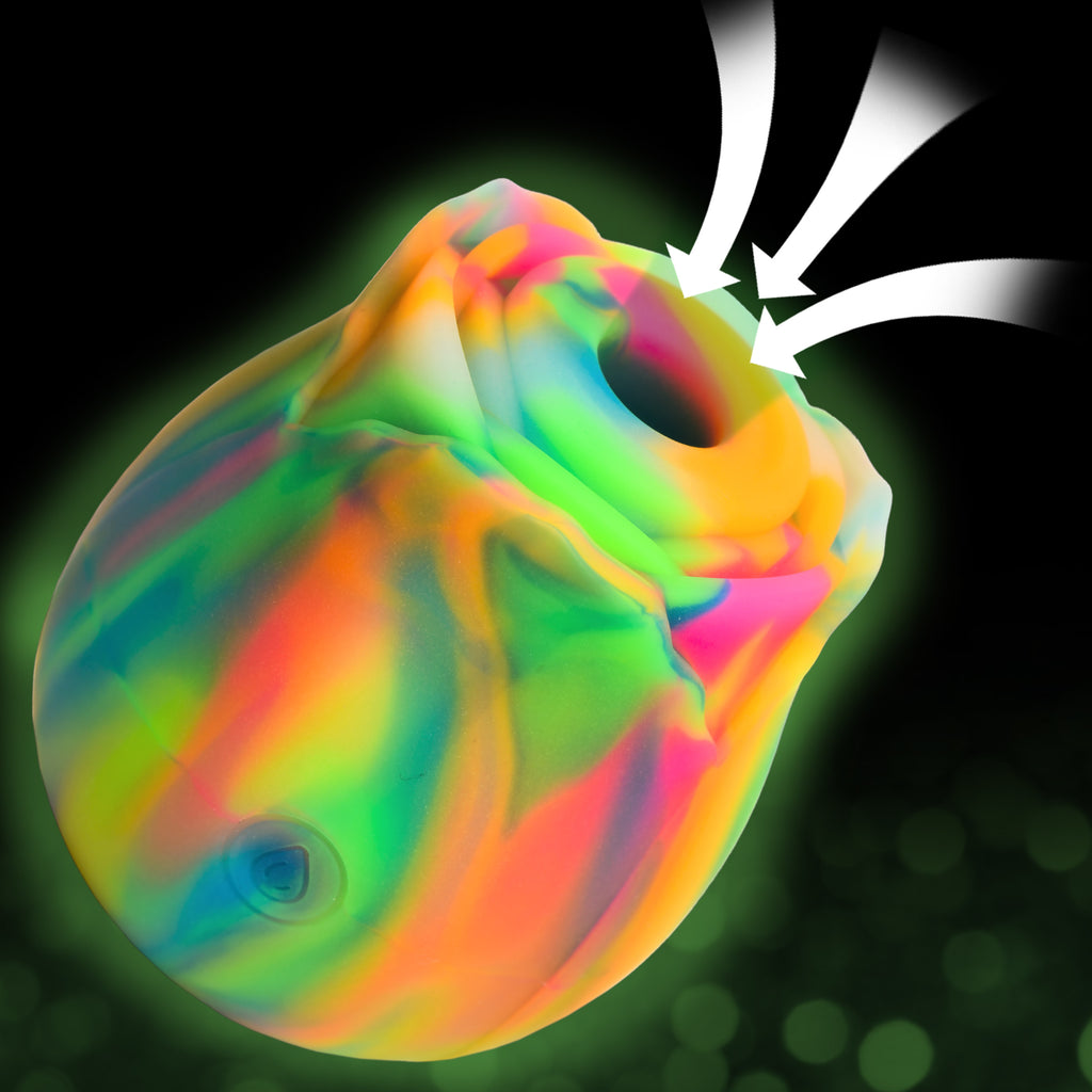 Bloomgasm Glow Rose Glow-in-the-Dark Clitoral Stimulator Multi