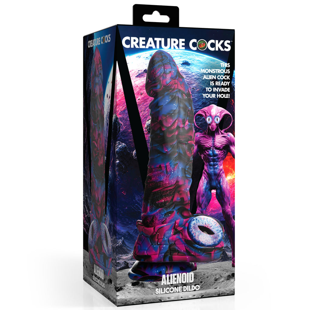Creature Cocks Alienoid Silicone Dildo Multi