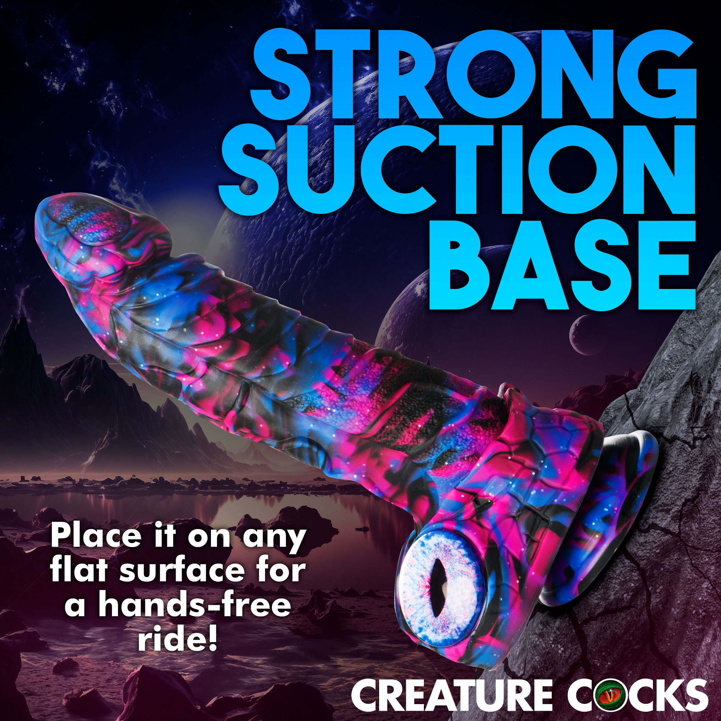 Creature Cocks Alienoid Silicone Dildo Multi