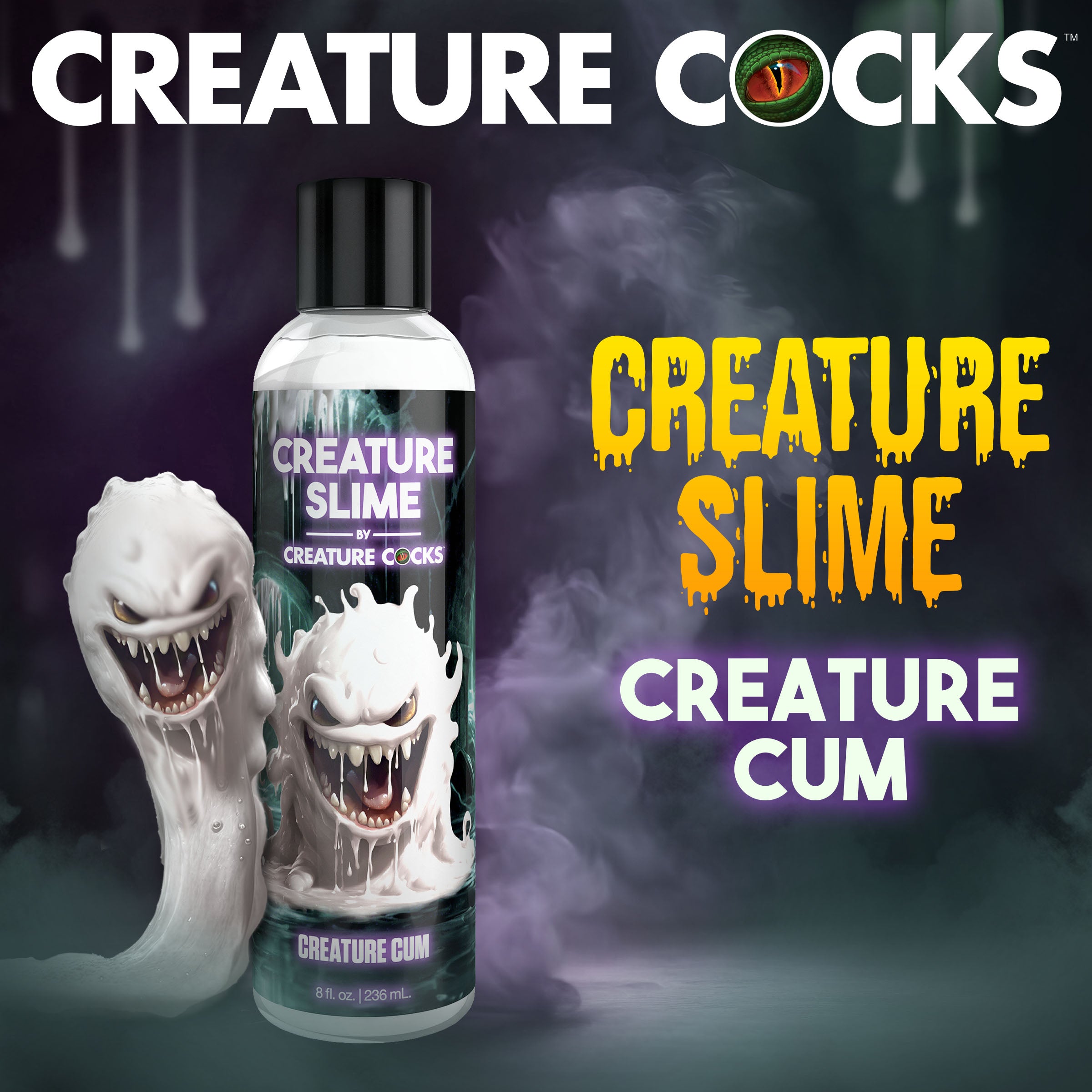 Creature Cocks Creature Slime Creature Cum - 8oz White