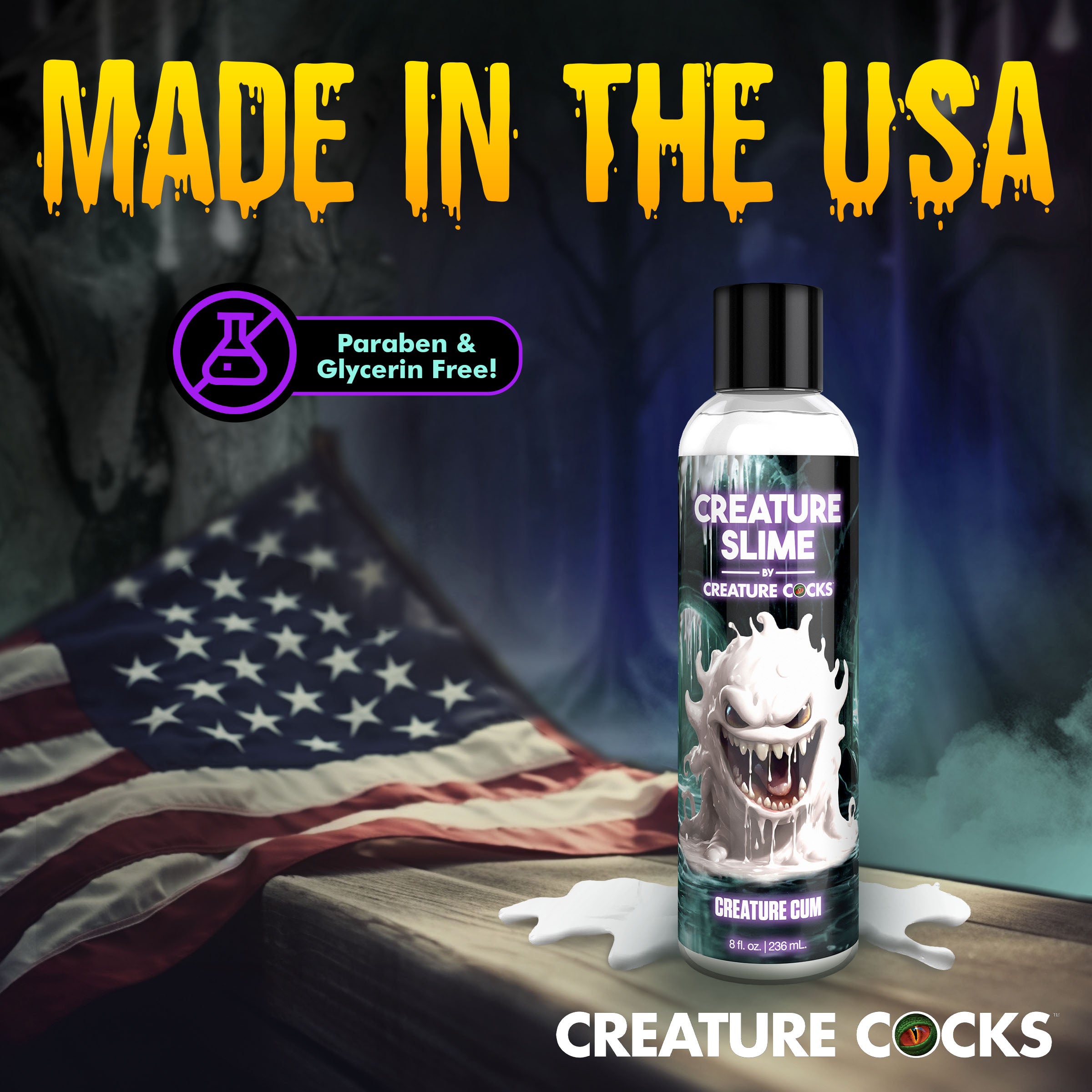 Creature Cocks Creature Slime Creature Cum - 8oz White