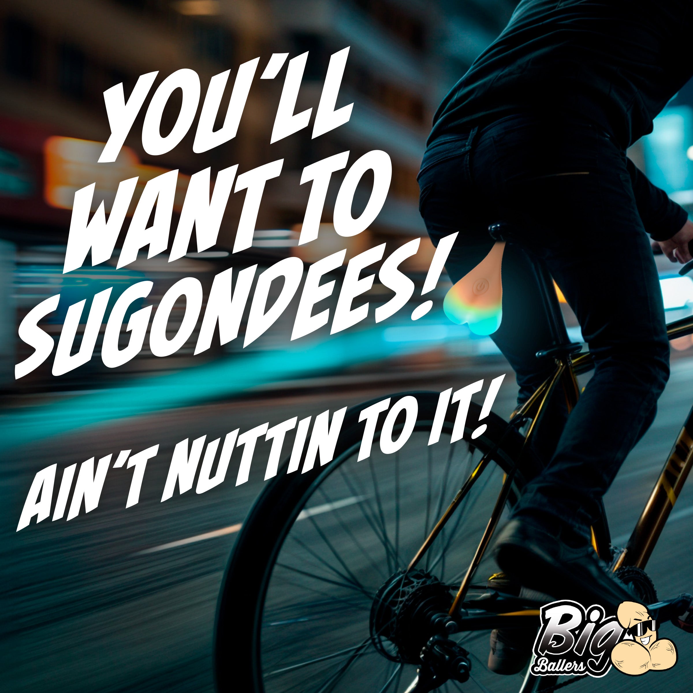 Big Ballers Teeny Weeny Truck Nuts - Light Flesh