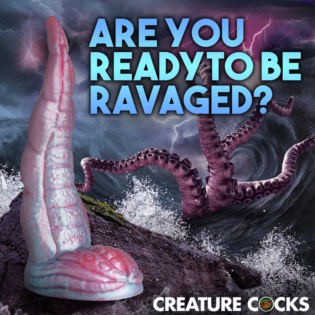 Creature Cocks Tentacle Cock Silicone Dildo Purple