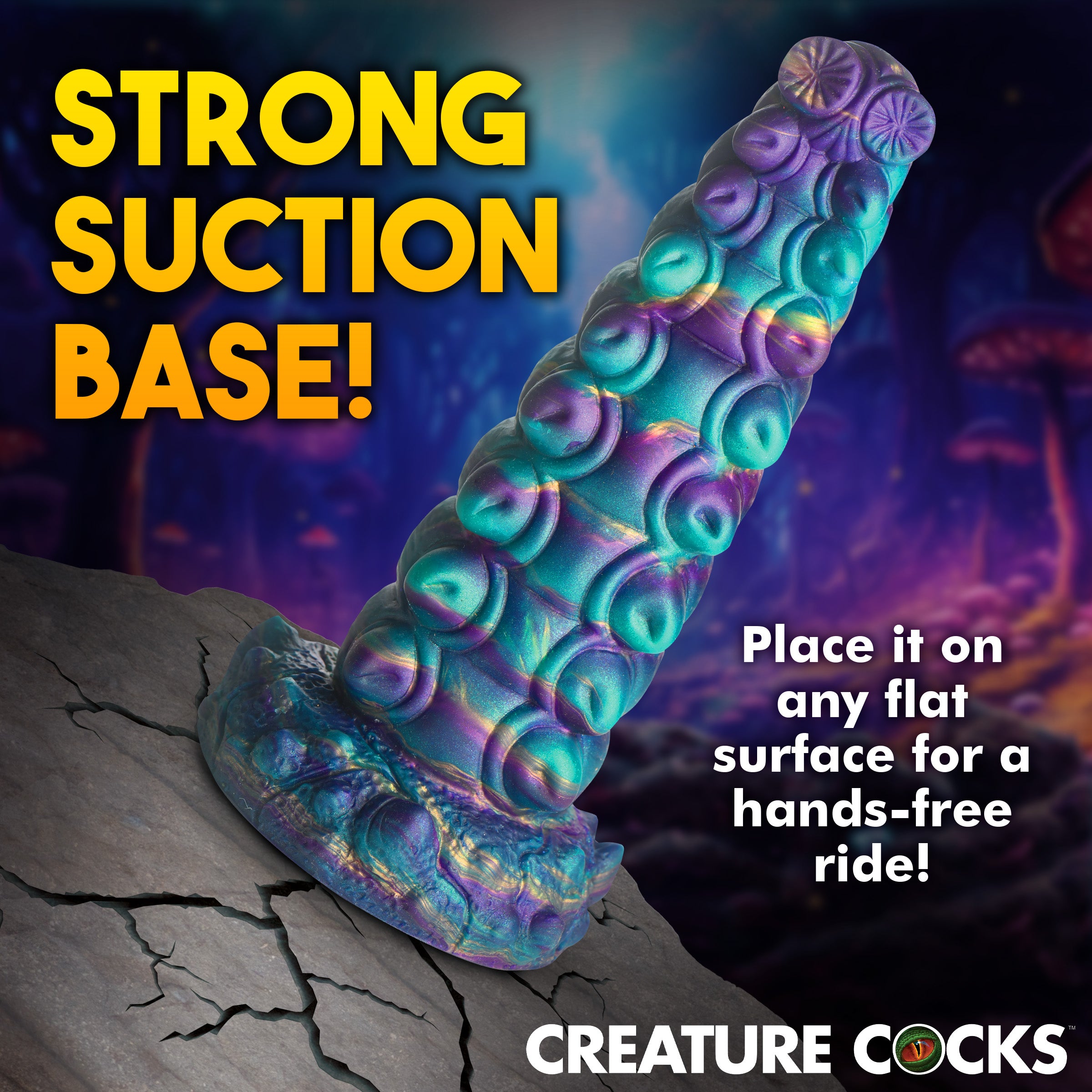 Creature Cocks Chrysalis Silicone Dildo Multi