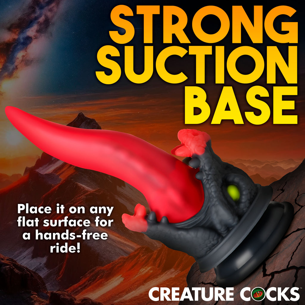 Creature Cocks Dragon Roar Silicone Dildo Multi