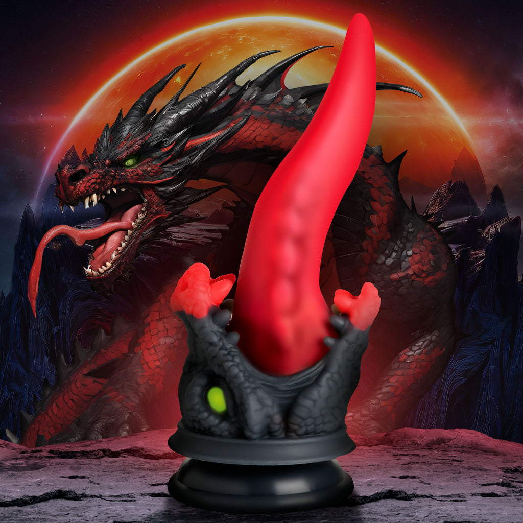 Creature Cocks Dragon Roar Silicone Dildo Multi