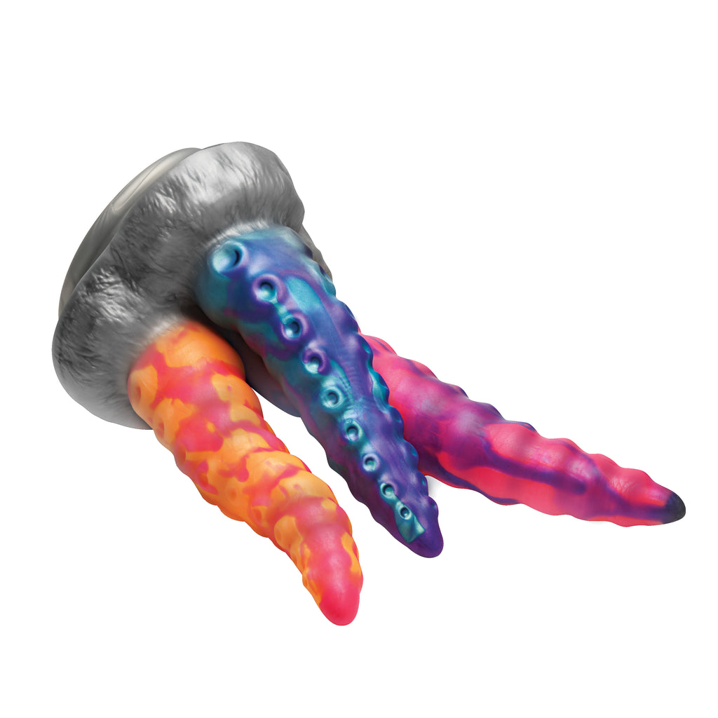 Creature Cocks Tenta-Trio Silicone Dildo Multi