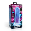 Creature Cocks Cocktopus Deluxe Glow-in-the-Dark Vibrating Silicone Dildo Multi