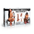 Lovebotz Bangin' Bench with Thrusting and Vibrating Dildo Black