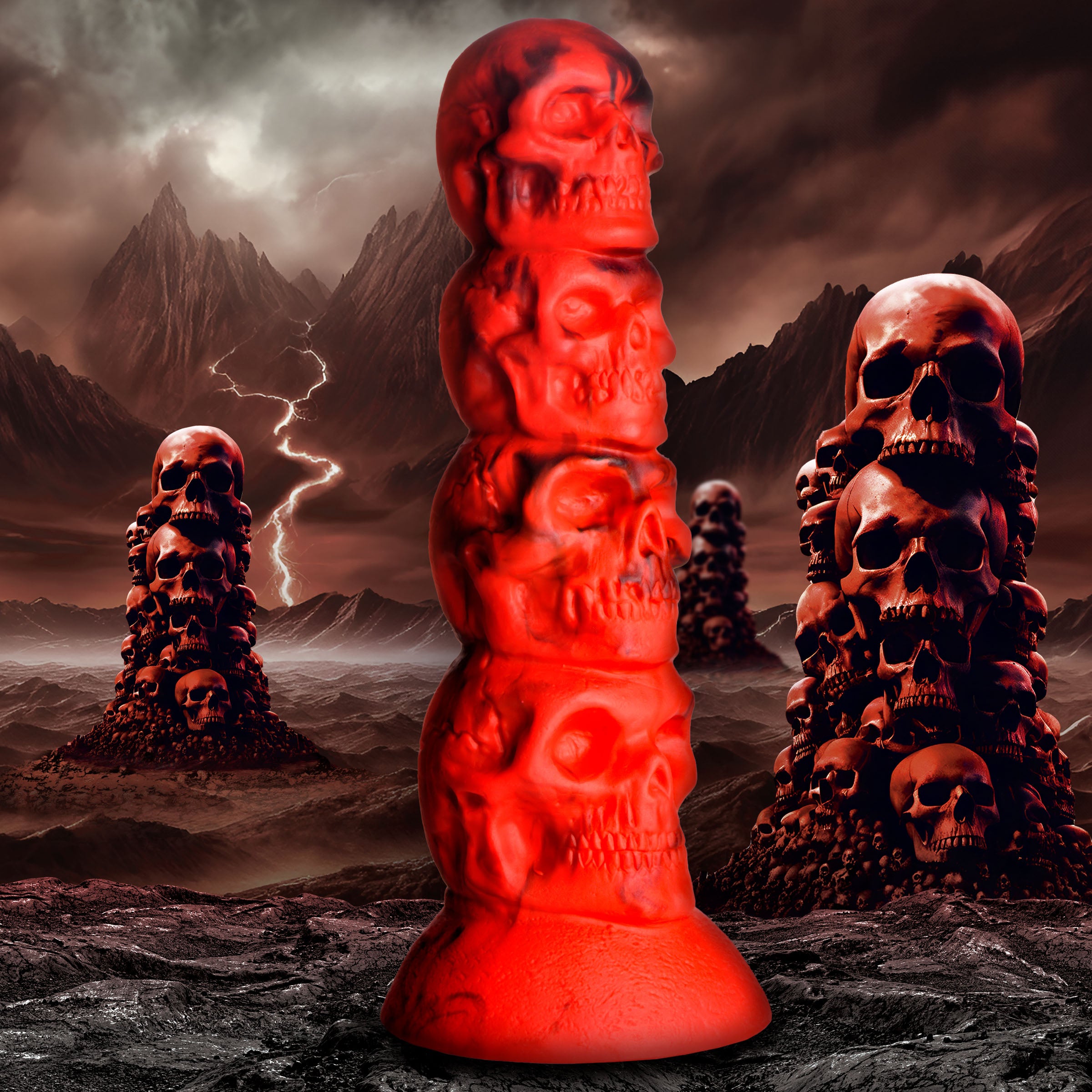 Creature Cocks Doom Silicone Dildo Multi