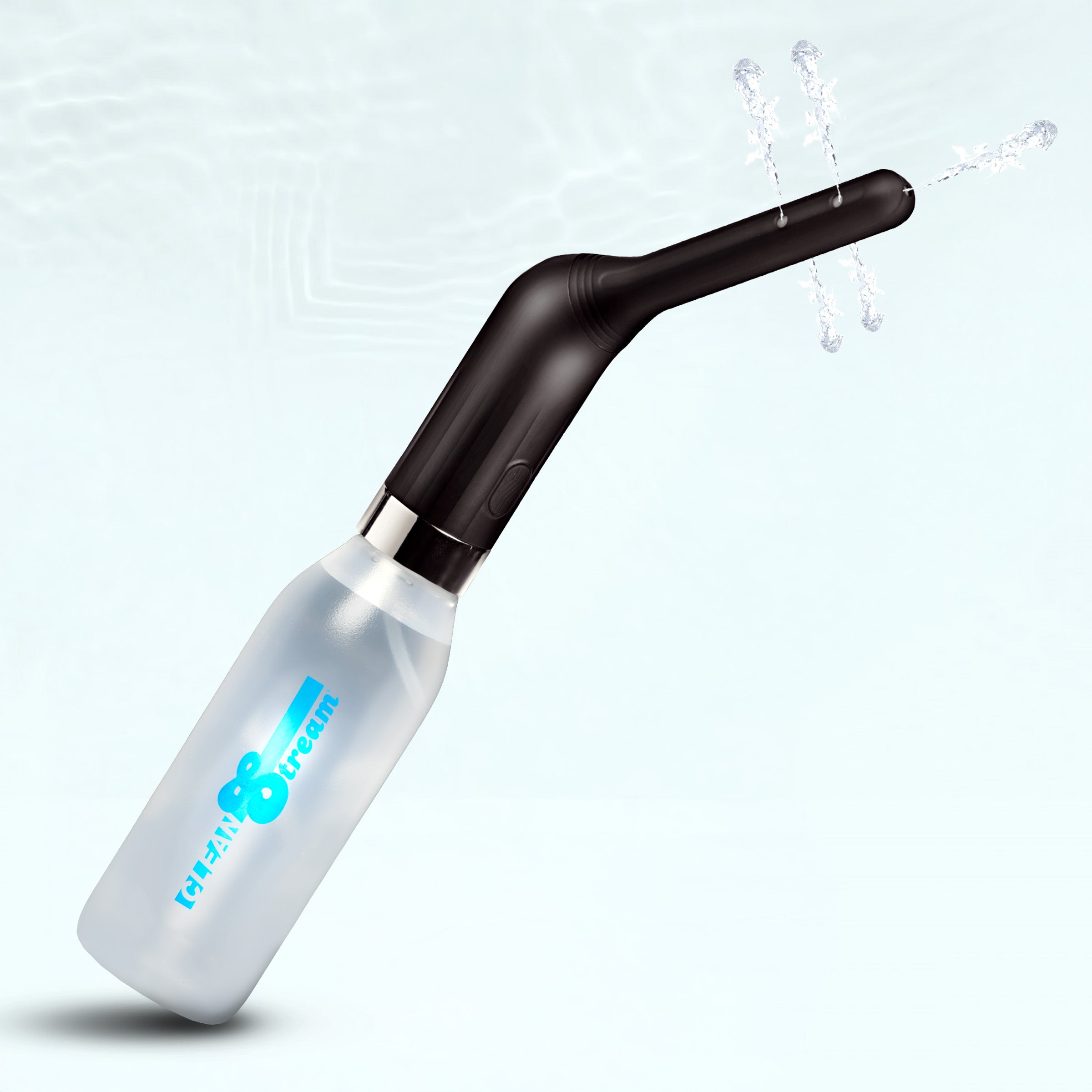 CleanStream Automatic Enema Set Black