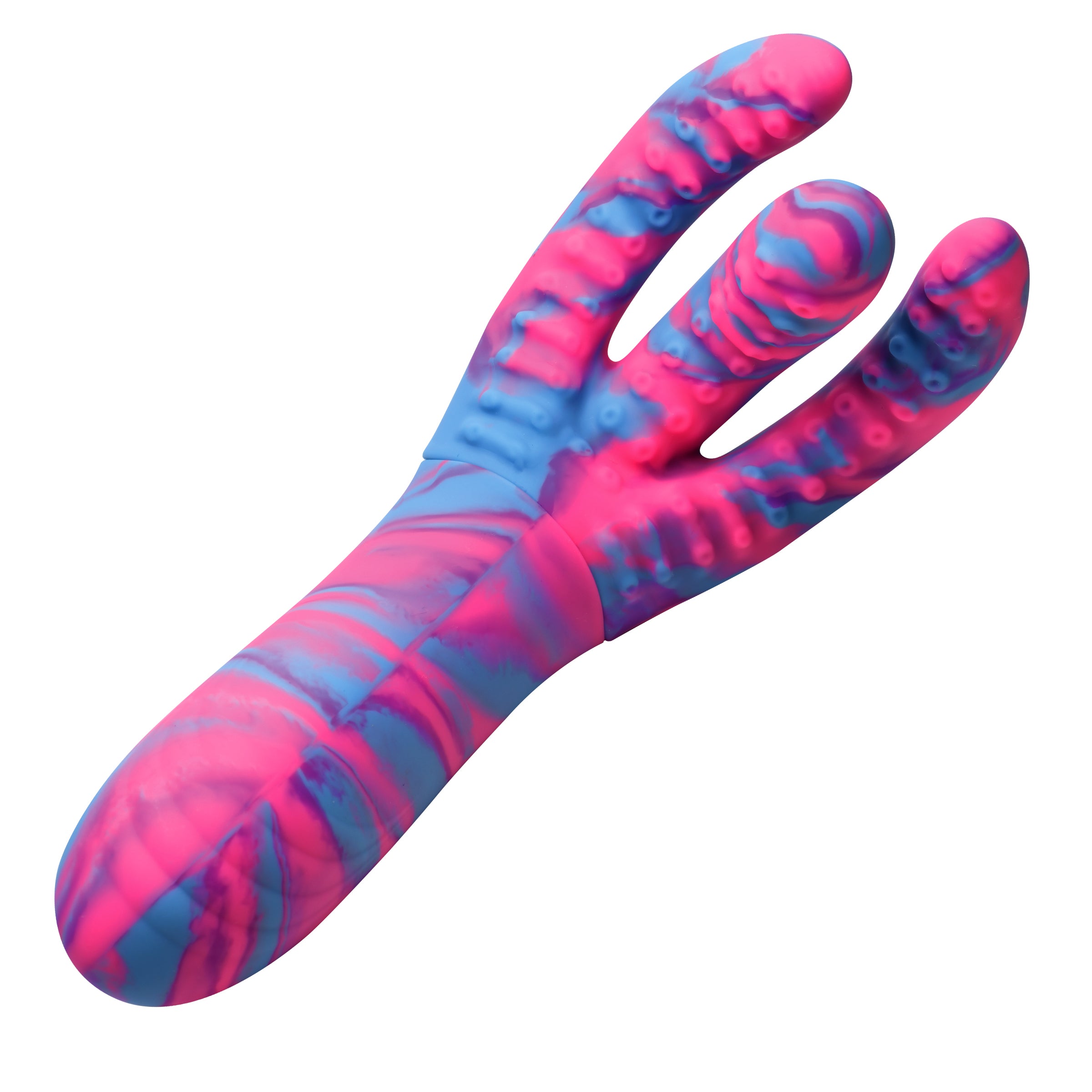 Creature Cocks Tenta-Come Come-Hither Tentacle Silicone Vibrator Multi