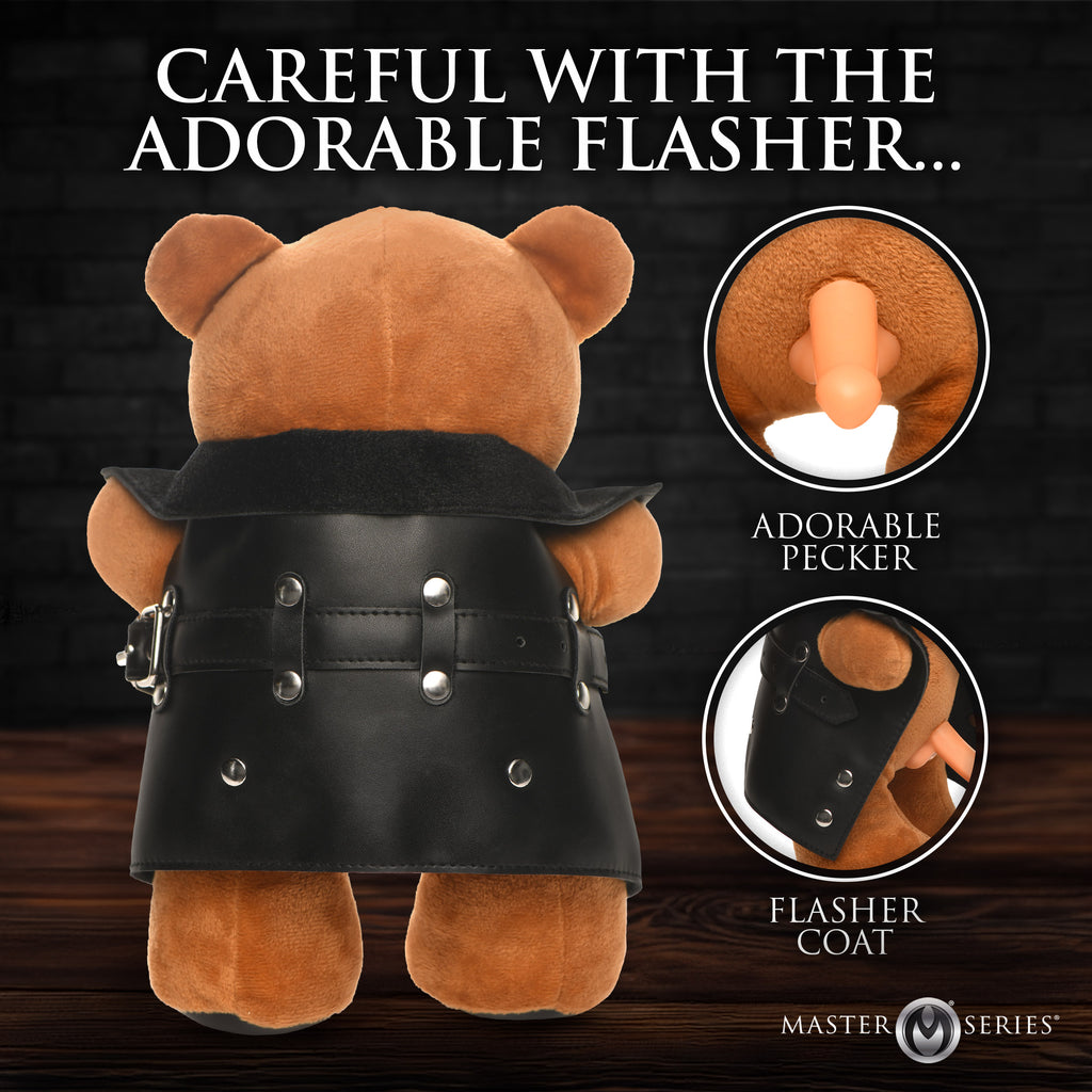 Master Series The Flasher Exhibitionist Teddy Bear Brown