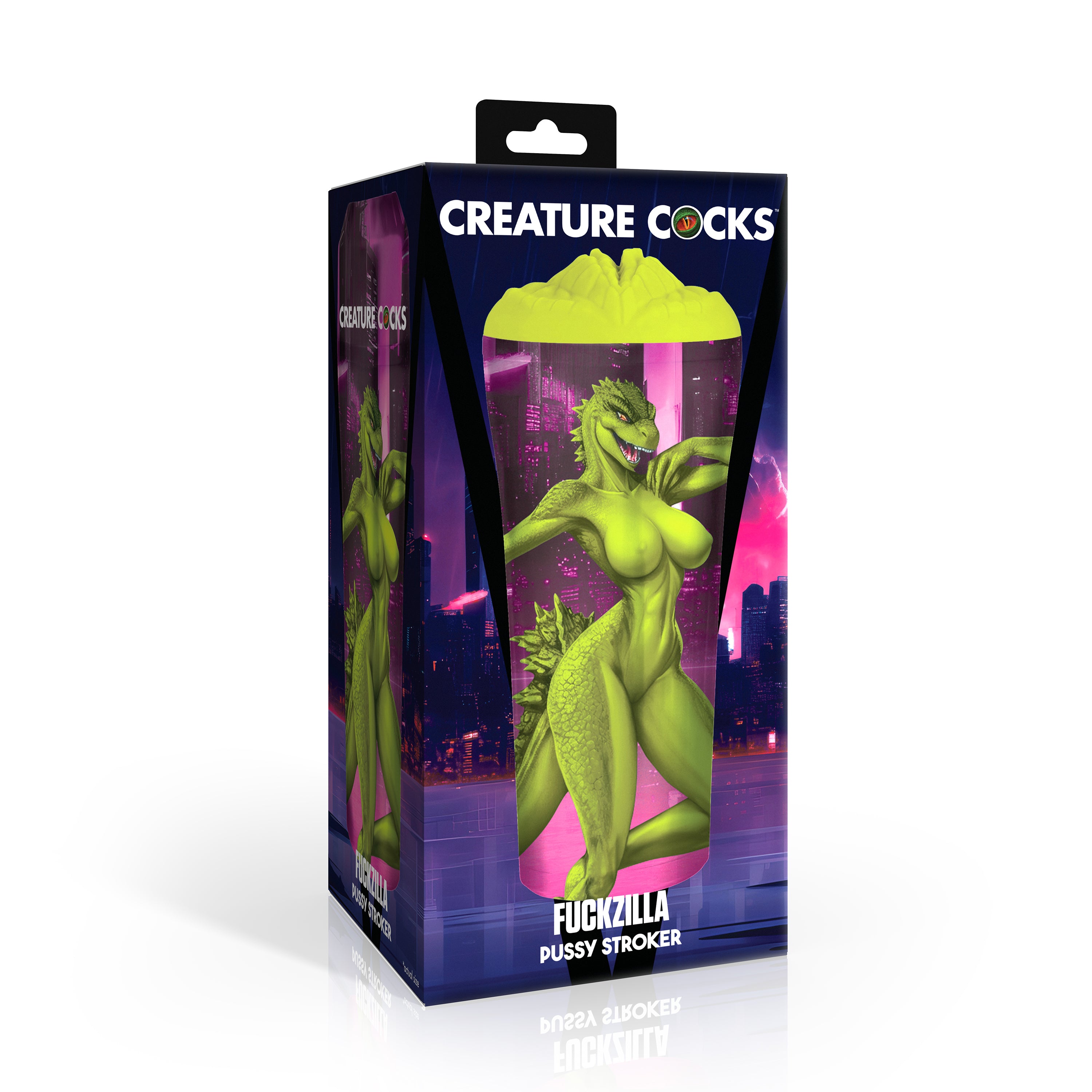 Creature Cocks Fuckzilla Pussy Stroker Green