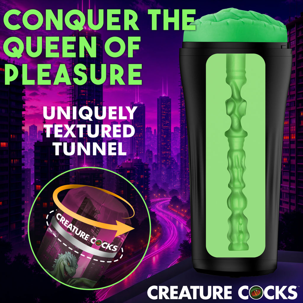 Creature Cocks Fuckzilla Pussy Stroker Green
