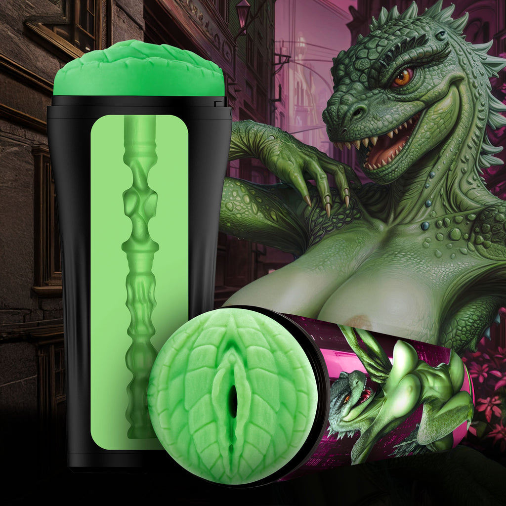Creature Cocks Fuckzilla Pussy Stroker Green