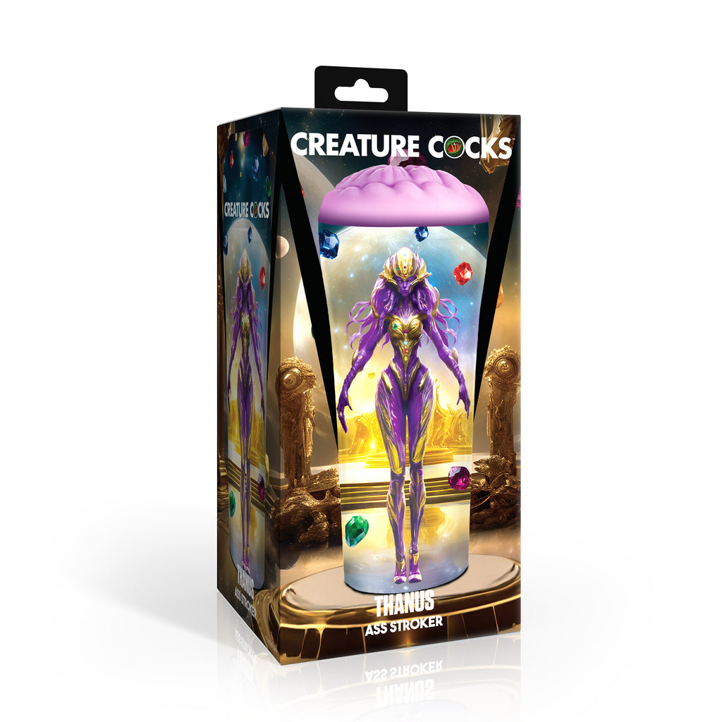 Creature Cocks Thanus Ass Stroker Purple