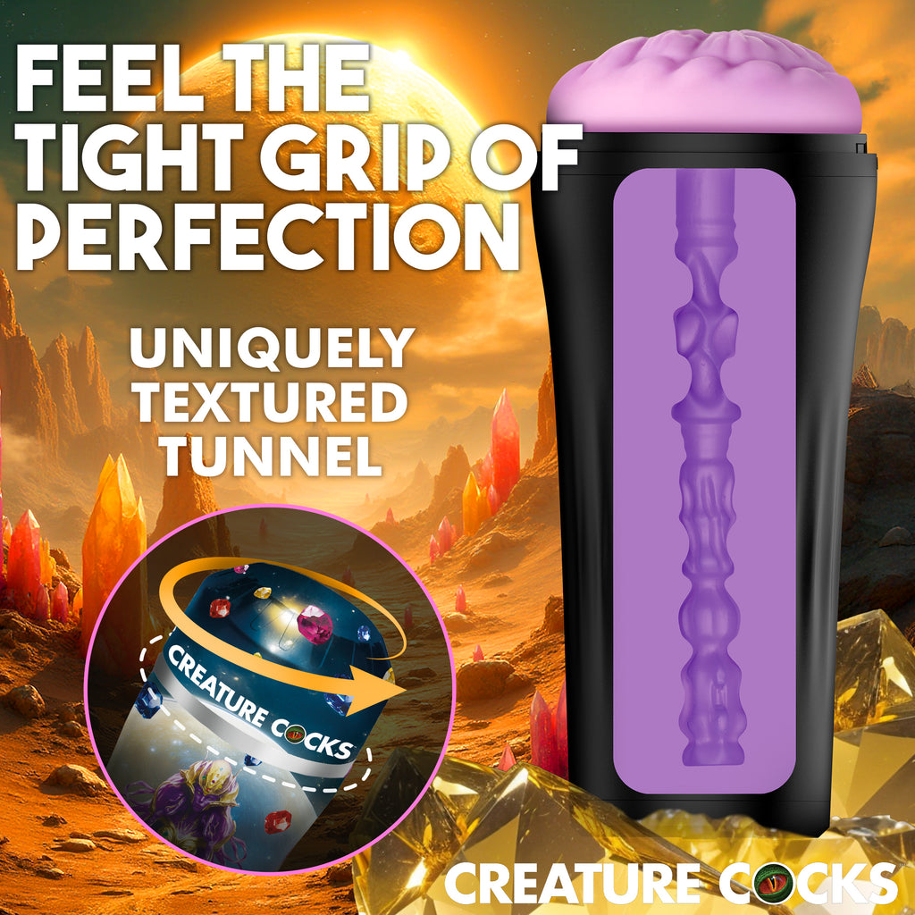 Creature Cocks Thanus Ass Stroker Purple