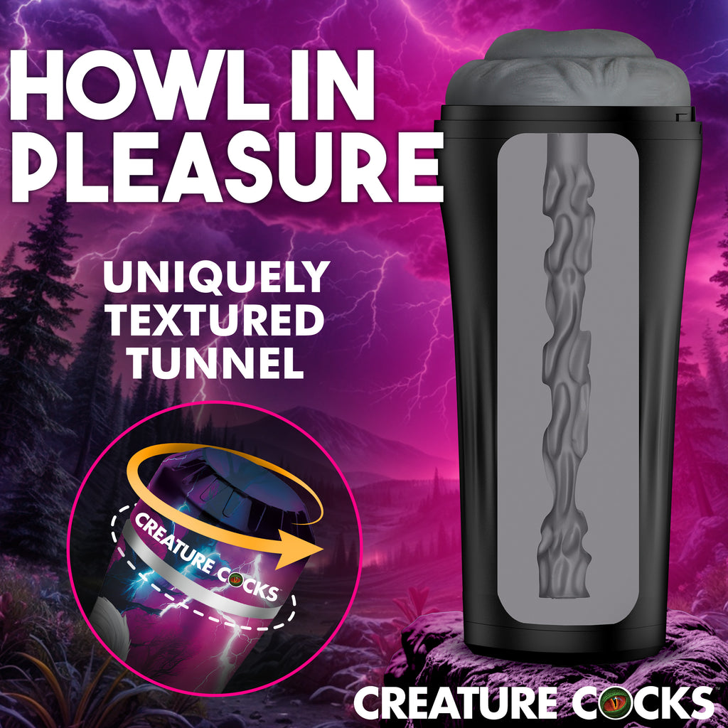 Creature Cocks Wolf Ass Stroker Grey