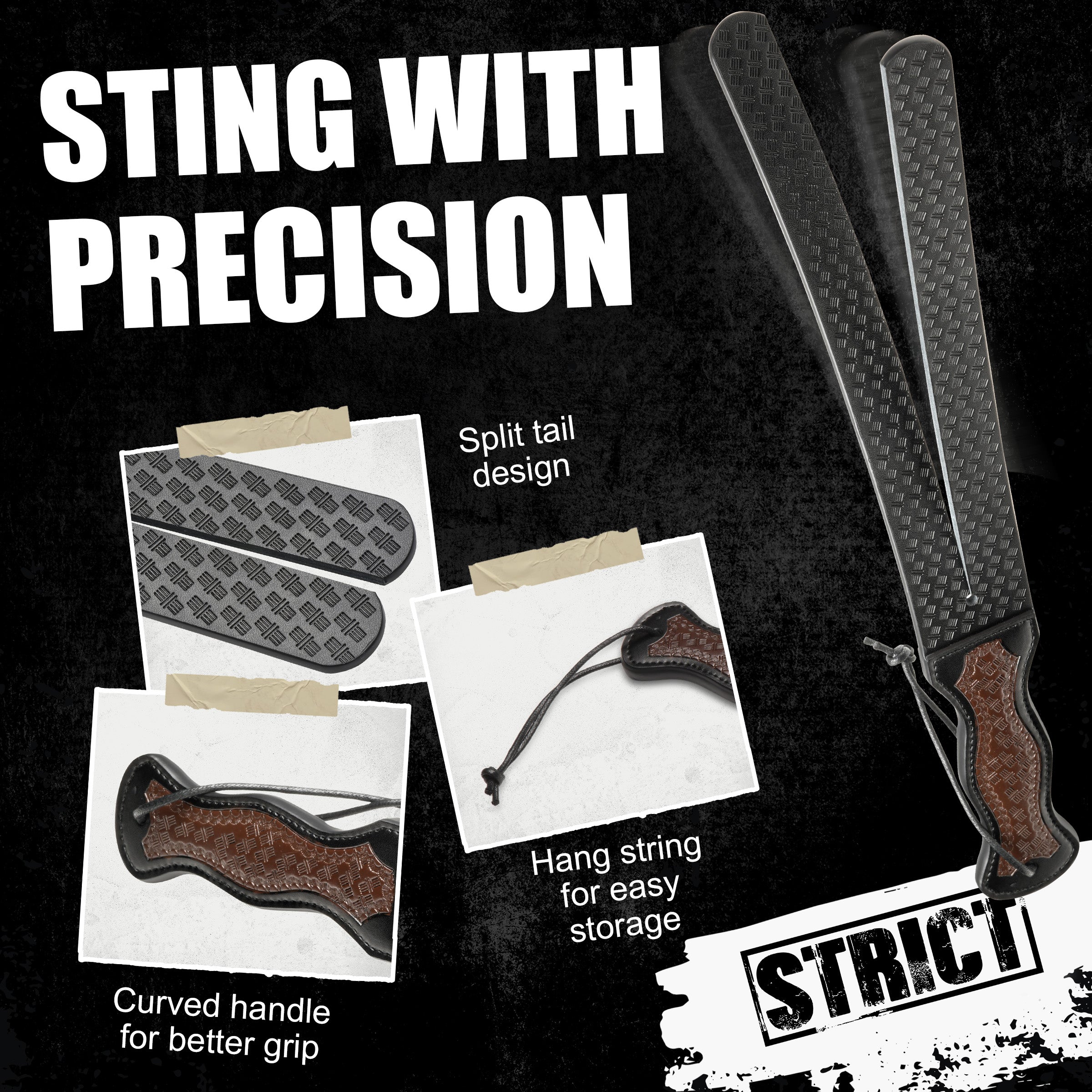 Strict Scottish Tawse Black