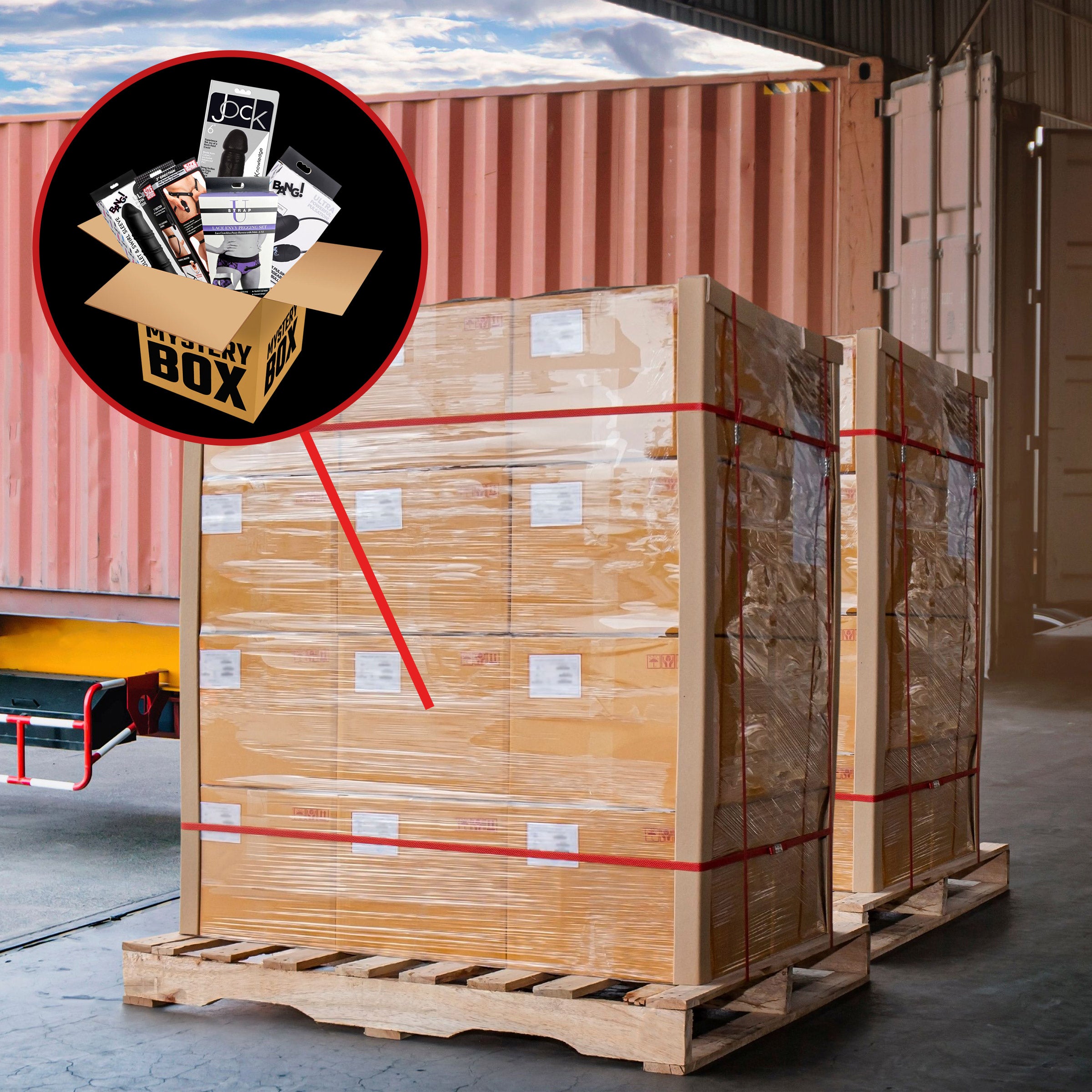 XR Brands Sex Toys Mystery Pallet Multi