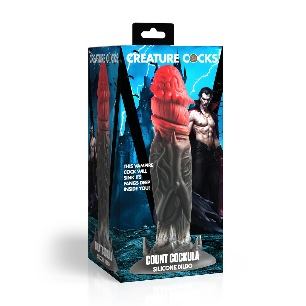 Creature Cocks Count Cockula Silicone Dildo Multi
