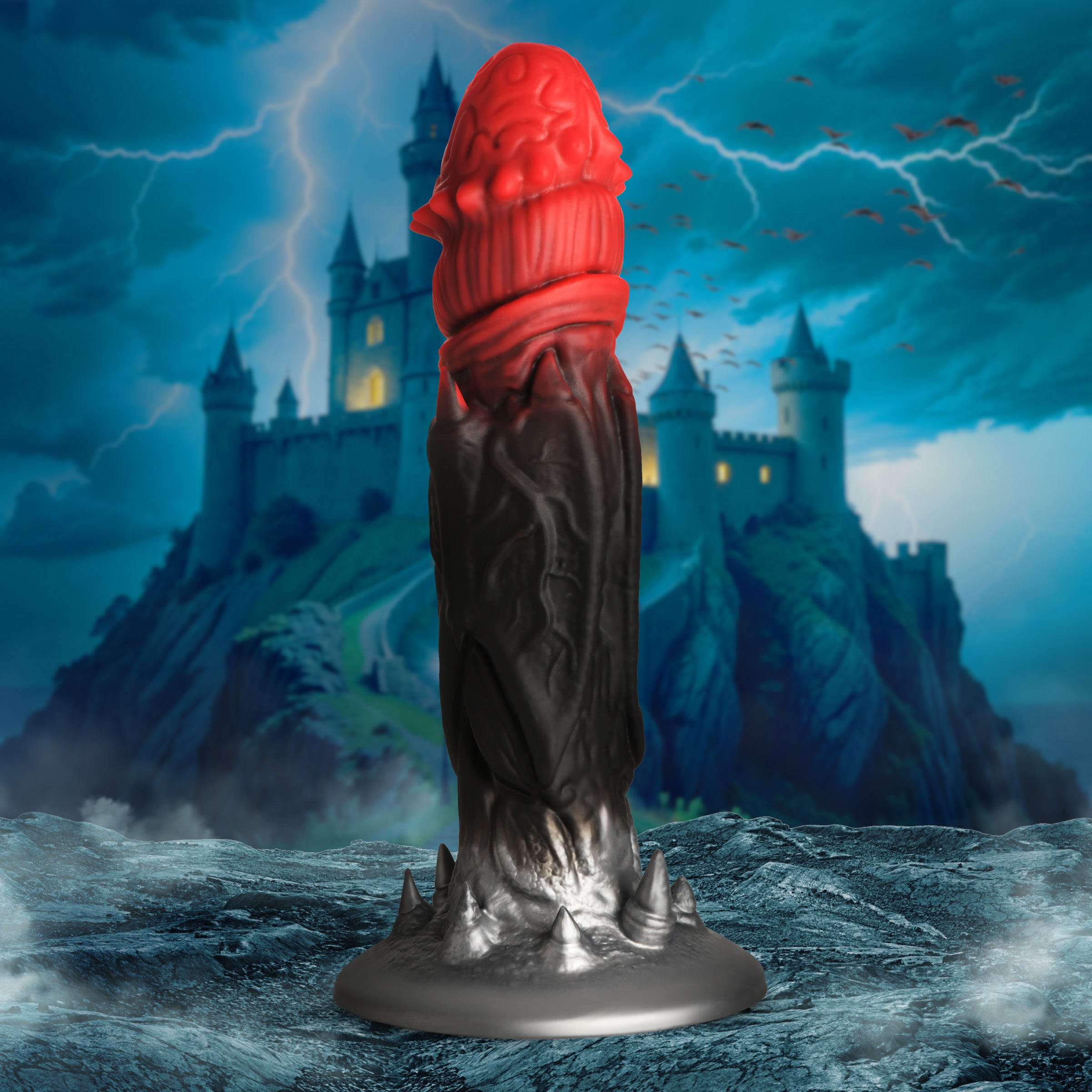 Creature Cocks Count Cockula Silicone Dildo Multi