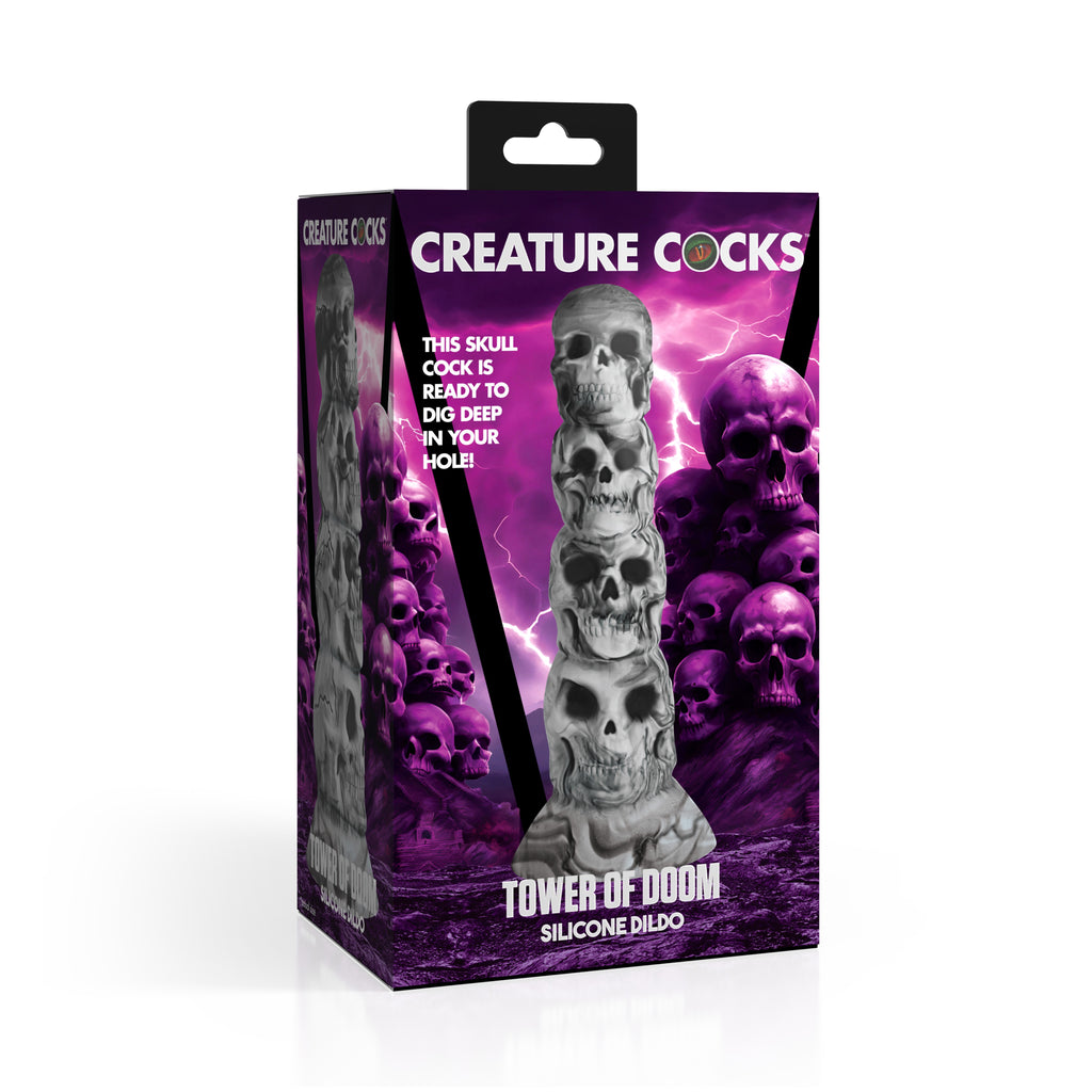 Creature Cocks Tower of Doom Silicone Dildo Multi
