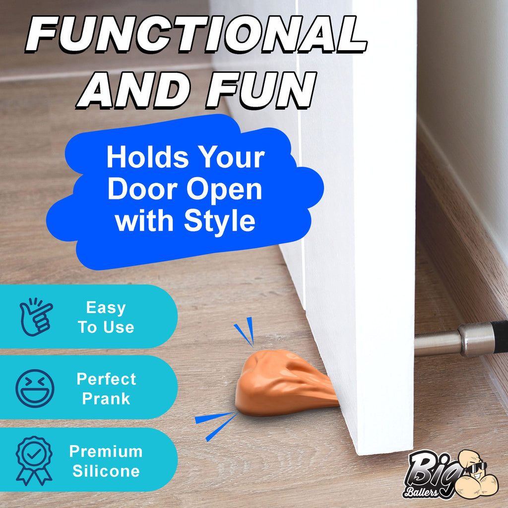 Big Ballers Big Balls Door Stop Flesh