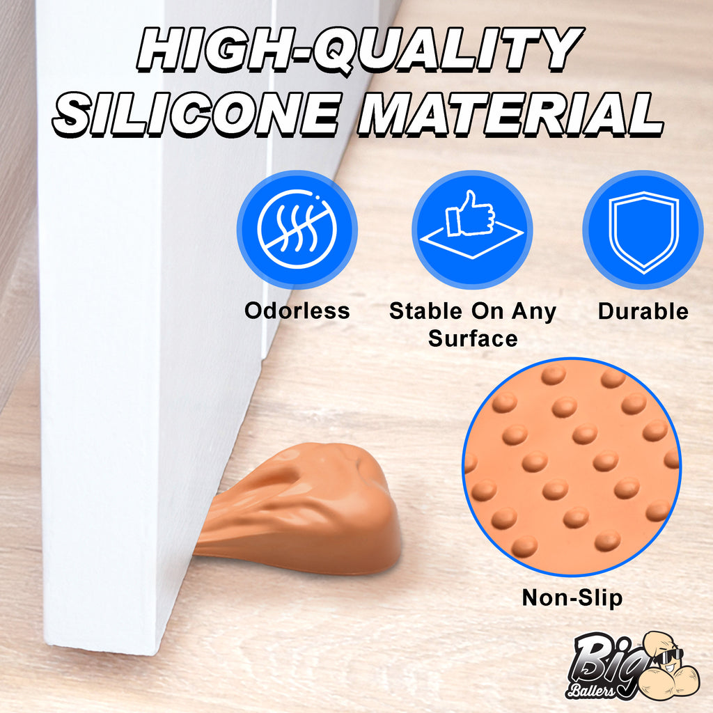 Big Ballers Big Balls Door Stop Flesh