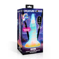Creature Cocks Unicorn Glow-in-the-Dark Vibrating Silicone Dildo Multi