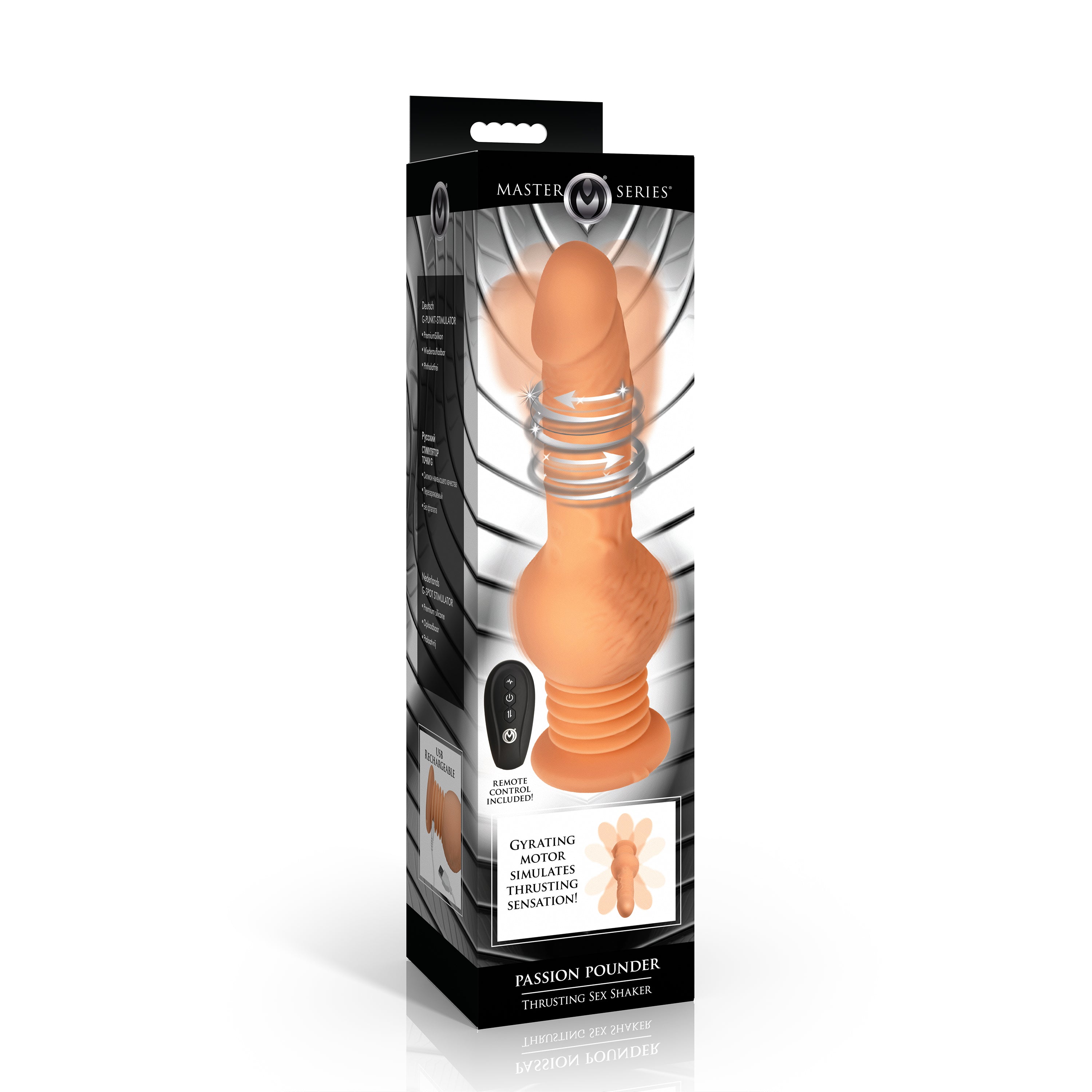 Master Series Passion Pounder Thrusting Sex Shaker Flesh