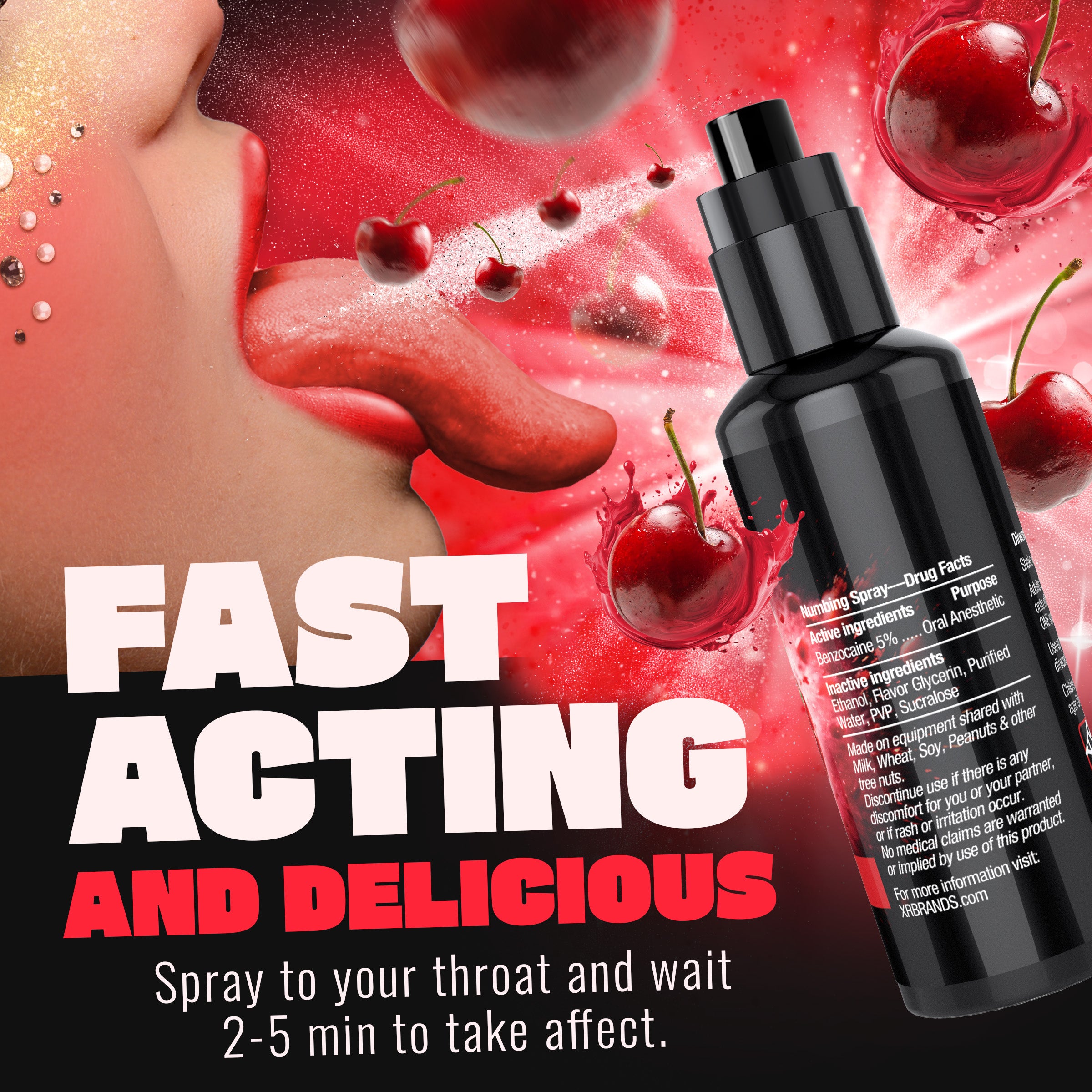 Good Blow Good Blow Deep Throat Numbing Spray Display Multi